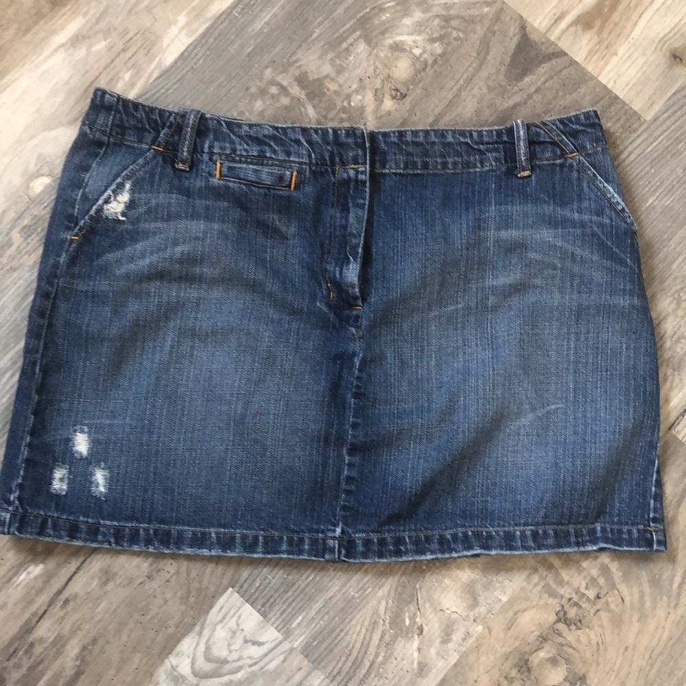 Gap Factory denim mini size 18
